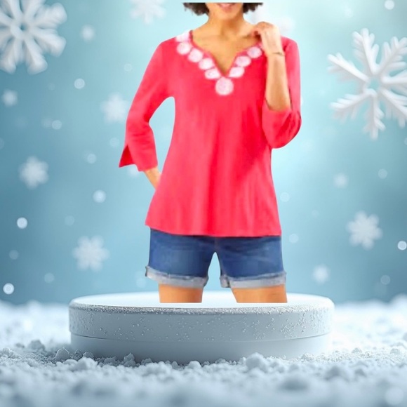 Tommy Bahama‎ Coral Tunic Top S/P - Picture 1 of 9